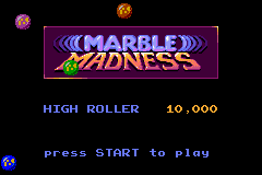 Marble Madness & Klax screenshot 4 for GameBoy Advance